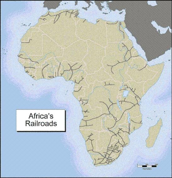 afrikos politinis zemelapis