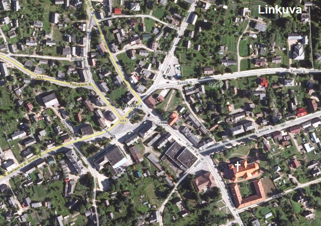 Linkuva*, Pakruojo r. - Miestai ir architektūra